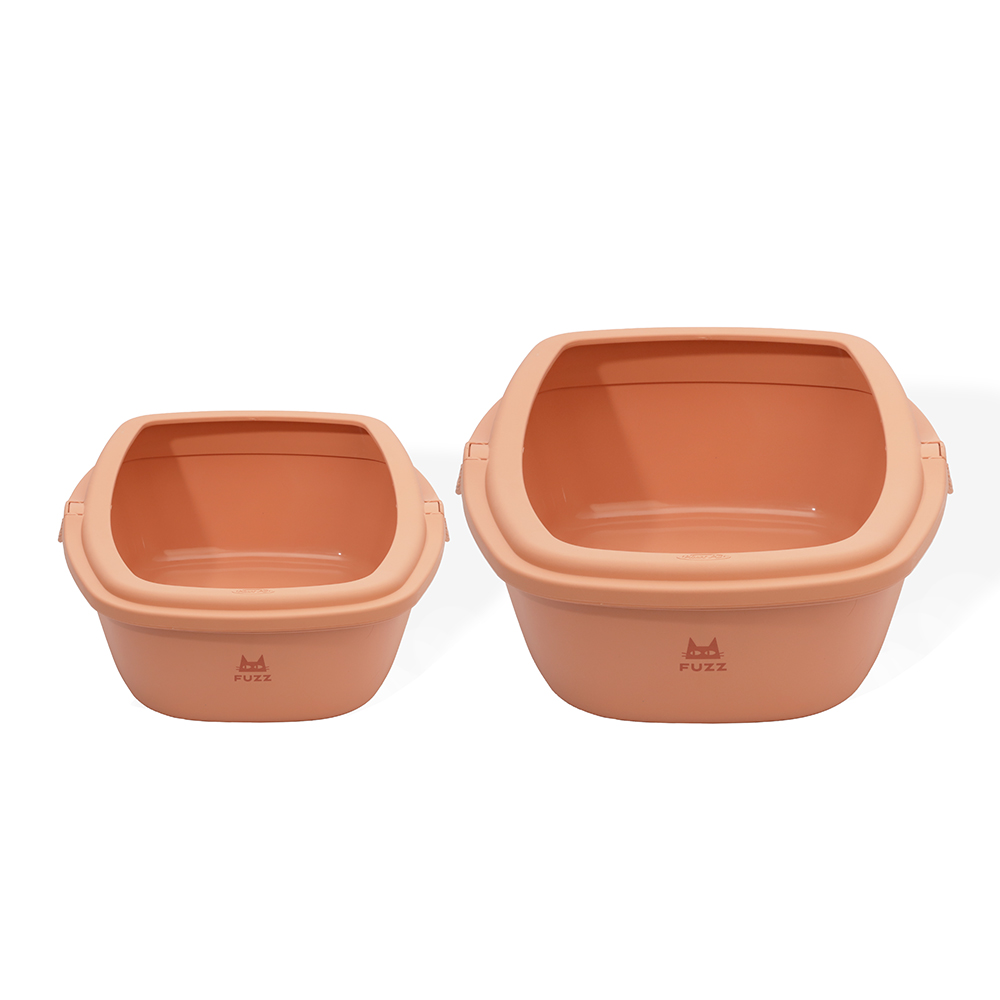 Caixa de Areia Fuzz King Coral para Gatos
