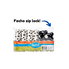 Kit Sacolinha Chalesco Bone Bag para Cães