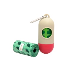 Kit Cata Caca Biodegradável e Ecológico Germanhart Folhas para Cães e Gatos