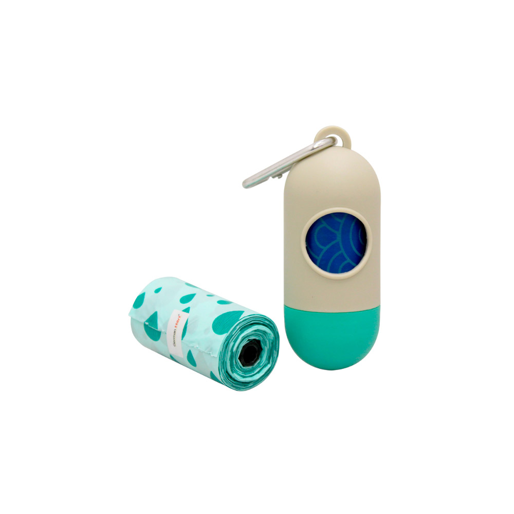 Kit Cata Caca Biodegradável e Ecológico Germanhart Waves para Cães e Gatos
