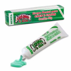 Creme Dental CatDog Para Cães e Gatos Caixa Sabor Menta