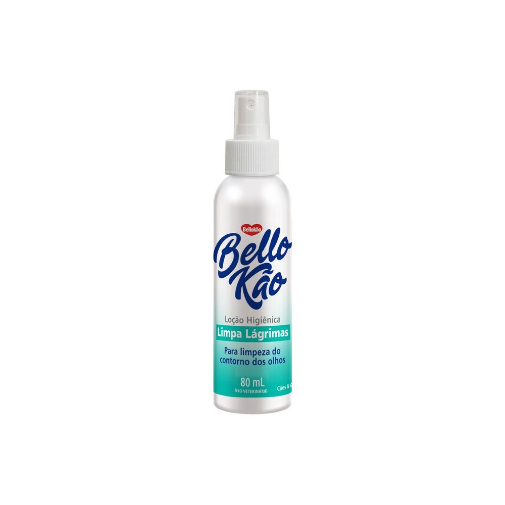Loção Bellokão Limpa Lagrimas para Cães e Gatos - 80ml