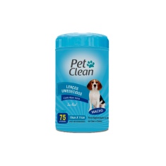 Lenços Umedecidos Pet Clean Macho 75un