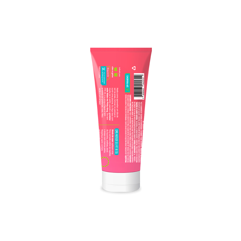 Protetor Solar Docg Make Me Pinky para Cães e Gatos 30g