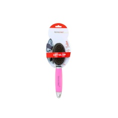 Escova Dupla Germanhart Gel Rosa para Cães