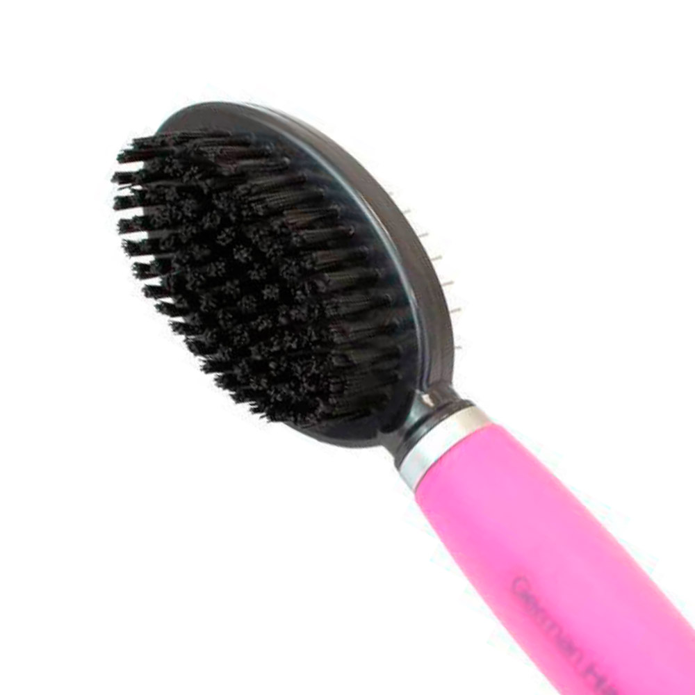 Escova Dupla Germanhart Gel Rosa para Cães