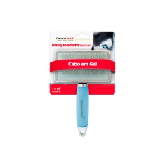 Rasqueadeira Germanhart Gel Azul para Cães e Gatos