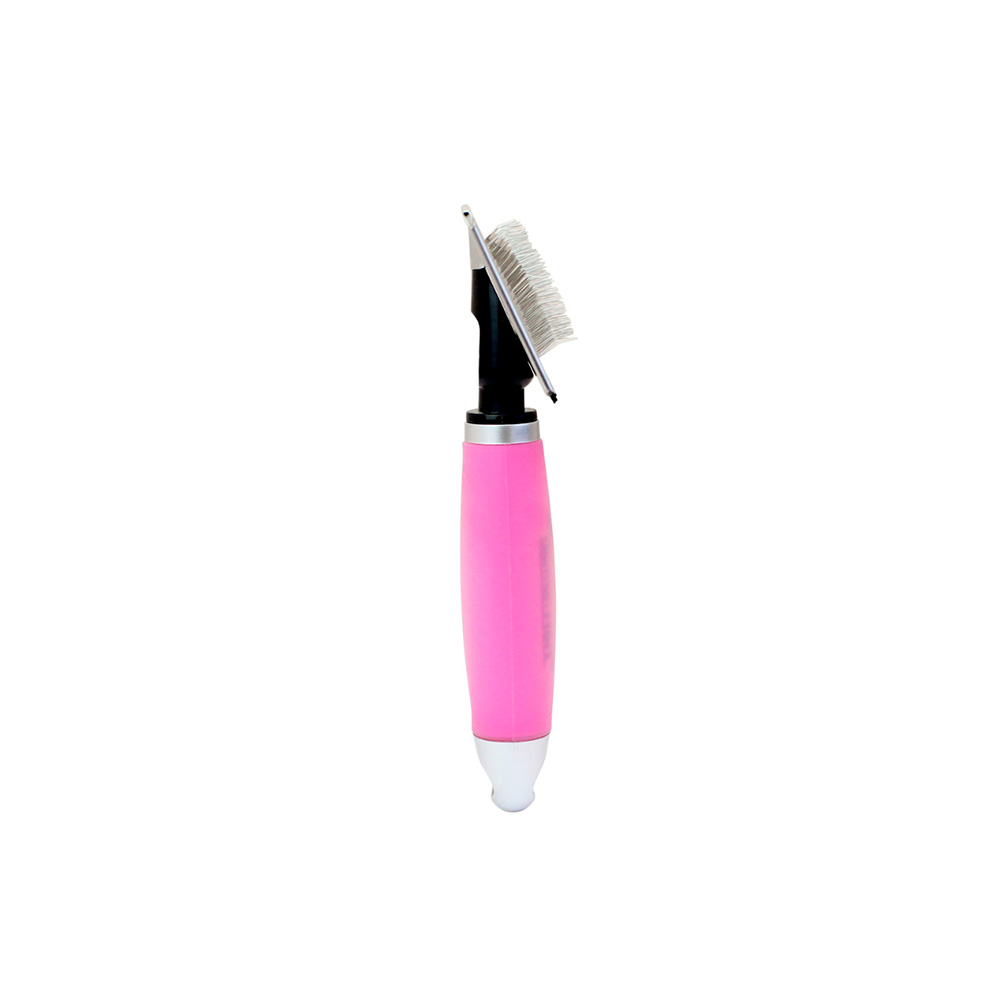 Rasqueadeira Germanhart Gel Rosa para Cães e Gatos