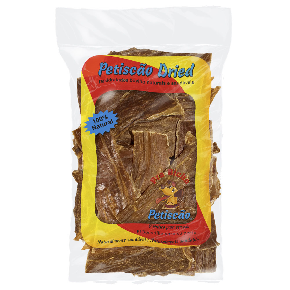 Petisco Petiscão para Cães Dried Esôfago Aberto