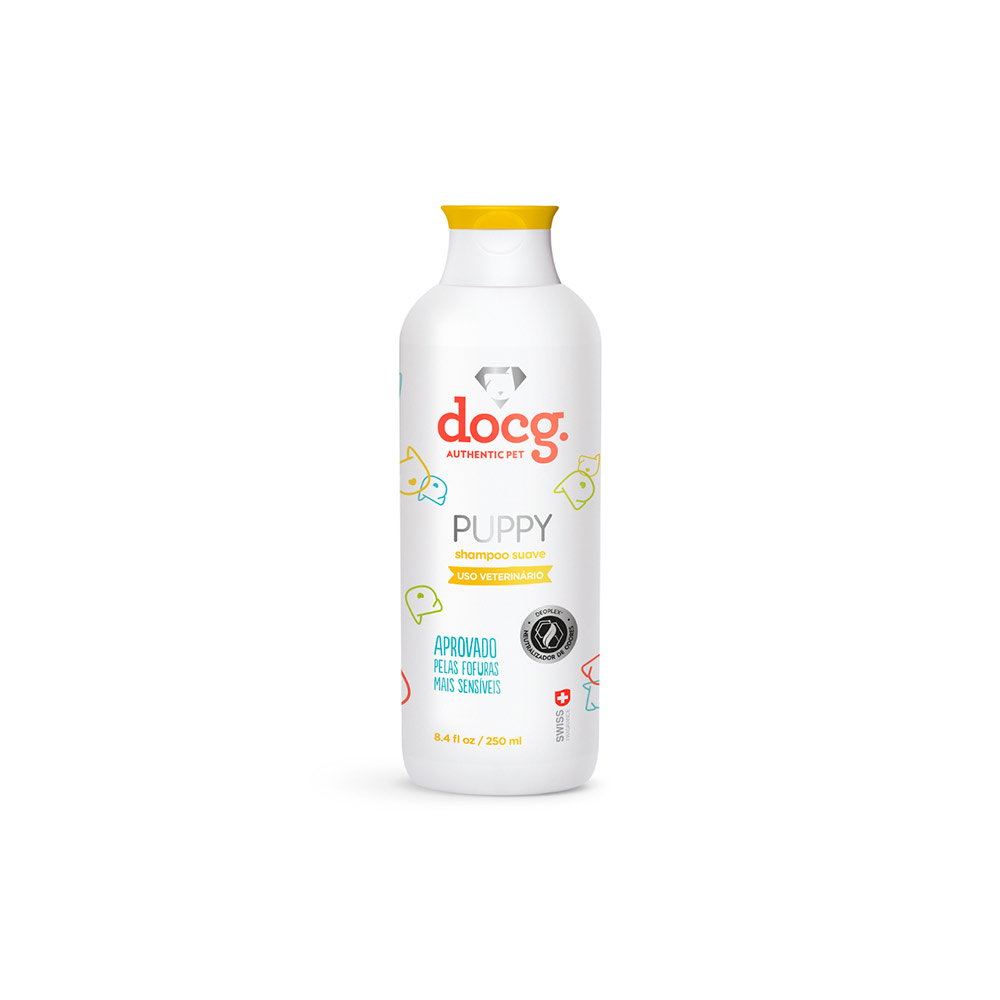 Shampoo Docg Filhotes Suave para Cães e Gatos 250 ml