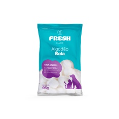 Bolas de Algodão Hidrófilo Fresh Care para Cães e Gatos 95 g