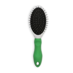 Escova Dupla Fresh Verde para Cães e Gatos