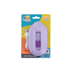 Escova a Vapor Savana Luxo Autolimpante Roxa para Cães e Gatos