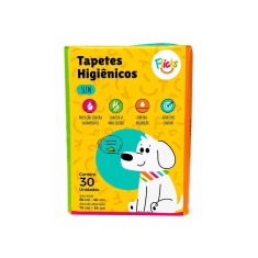 Tapete Higiênico Flicks Slim 80x60 para Cães 30 Unidades
