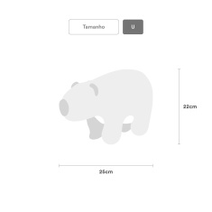 Brinquedo Capivara de Pelúcia Petz para Cães