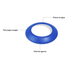 Brinquedo Petz Frisbee Azul para Cães