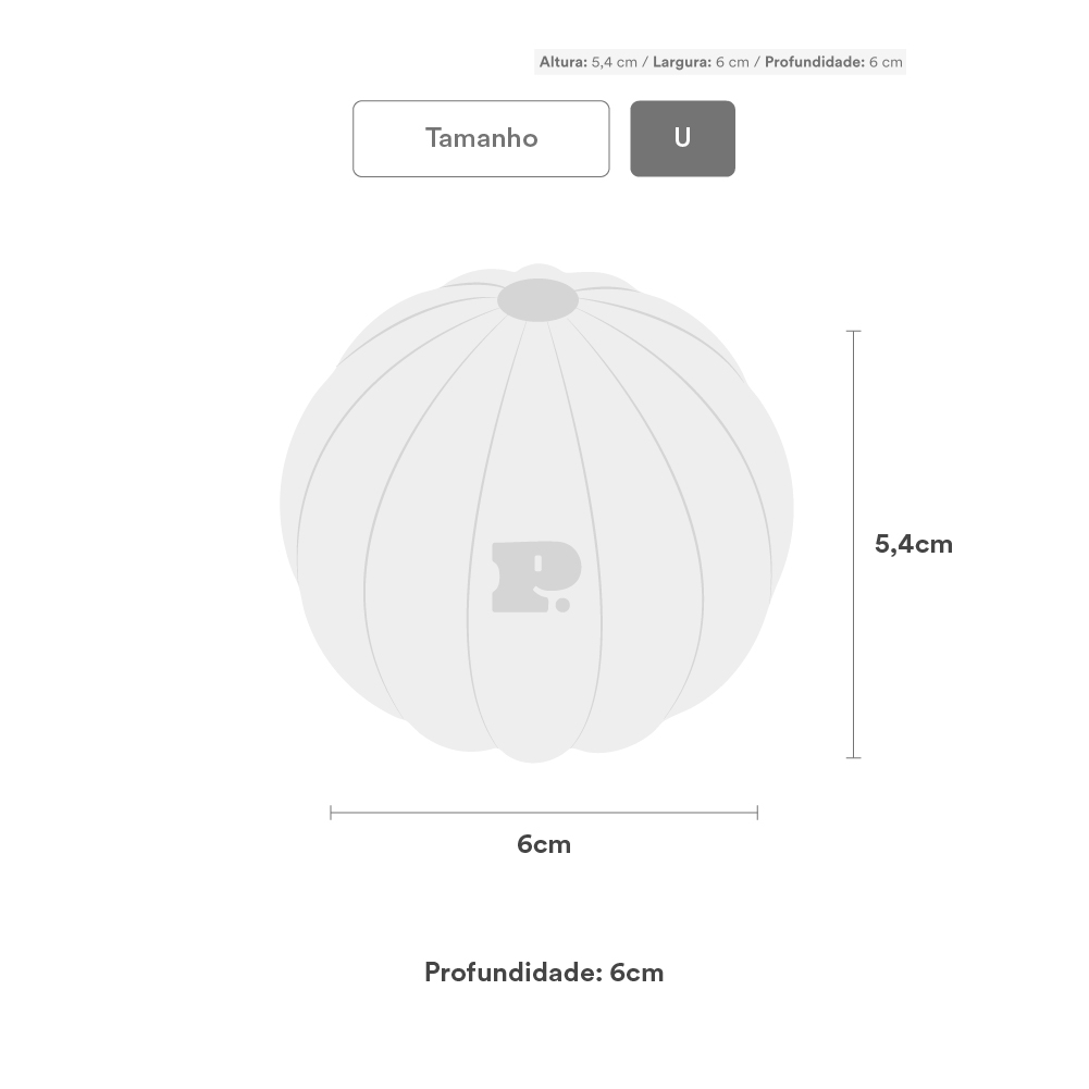 Brinquedo Petz Tangerina Vermelha para Cães