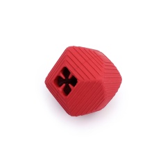 Brinquedo Spike Dispenser Cubo Vermelho para Cães