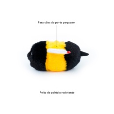 Brinquedo Spike Abelha de Pelúcia para Cães