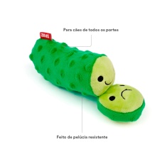 Brinquedo de Pelúcia Spike Pepino para Cães