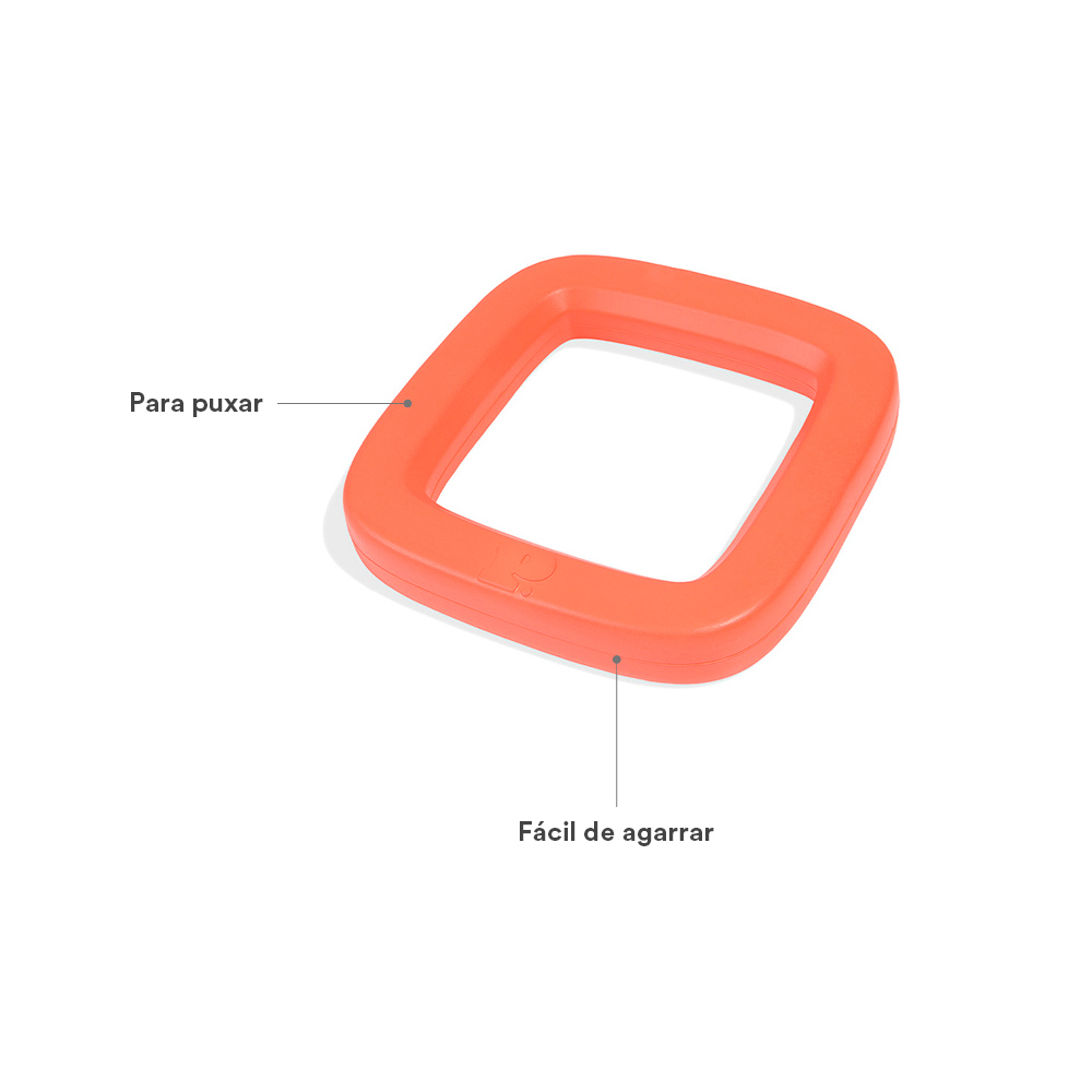Brinquedo Petz Squircle Vermelho para Cães
