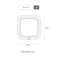 Brinquedo Petz Squircle Vermelho para Cães