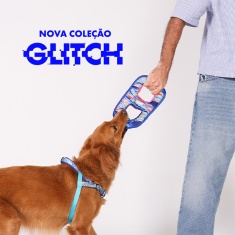Brinquedo Zee.Dog Glitch Error 500 para Cães