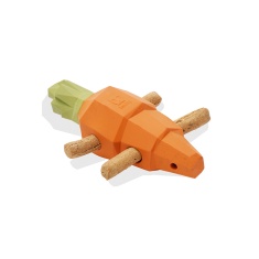 Brinquedo Zee.Dog Super Veggiez Cenoura para Cães