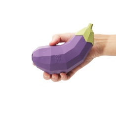Brinquedo Zee.Dog Super Veggiez Berinjela para Cães