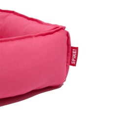 Cama Spike Retangular Rosa para Cães e Gatos