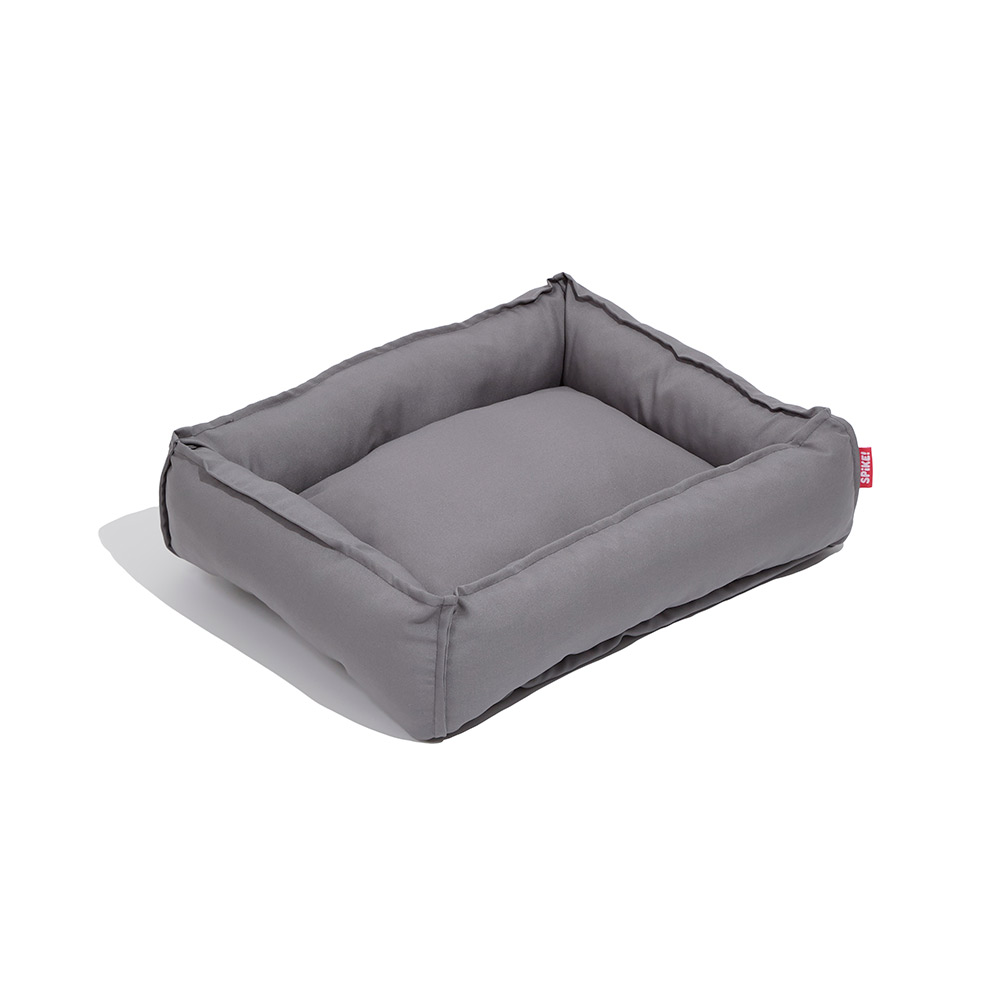 Cama Spike Retangular Cinza para Cães e Gatos