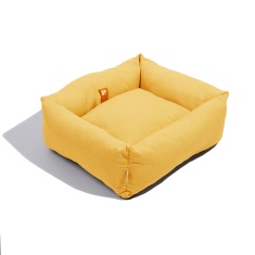 Cama Petz Puff Mostarda para Cães e Gatos