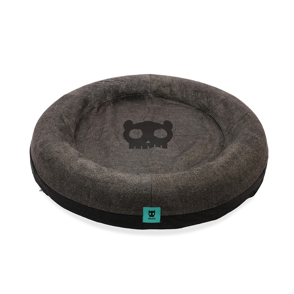Capa para Cama Redonda Zee.Dog Skull para Cães - Tamanho Único