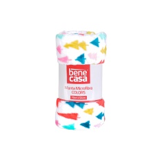 Manta Bene Casa Colors para Cães e Gatos - Cores Sortidas