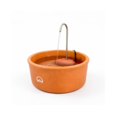 Fonte Amicus Cerâmica Aqua Clay Basic para Cães e Gatos