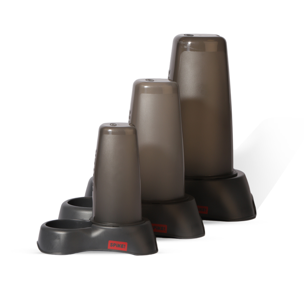 Comedouro Spike Flex Automático Cinza Escuro