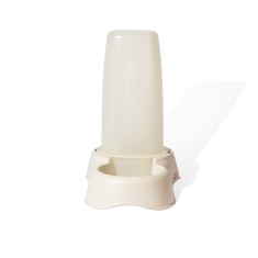 Comedouro Spike Flex Automático Off White para Cães