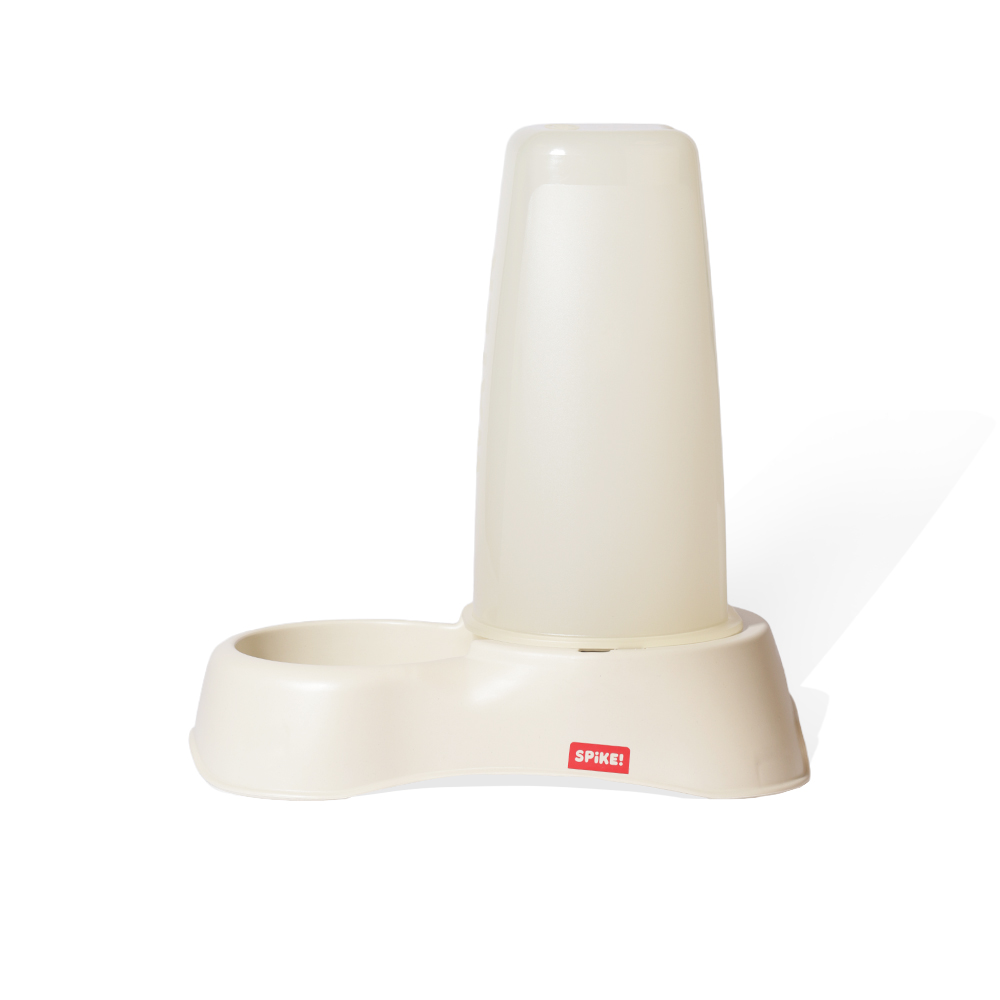 Comedouro Spike Flex Automático Off White para Cães Comedouro Spike Flex Automático Off White para Cães