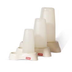 Comedouro Spike Flex Automático Off White para Cães