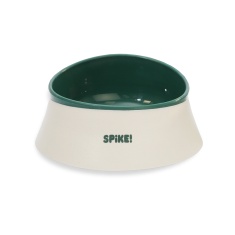 Comedouro Pesado Spike Verde para Cães