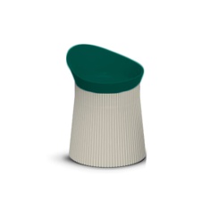 Comedouro Ergonômico Spike Verde para Cães