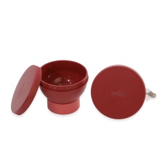 Lancheira Spike Vermelho para Cães