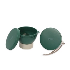 Lancheira Spike Verde para Cães