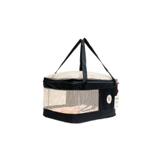 Bolsa de Transporte São Pet Aerial GL para Cães e Gatos Preta