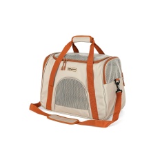 Bolsa de Transporte Up4You Safe Modelo 1 Bege para Cães e Gatos