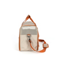 Bolsa de Transporte Up4You Safe Modelo 1 Bege para Cães e Gatos