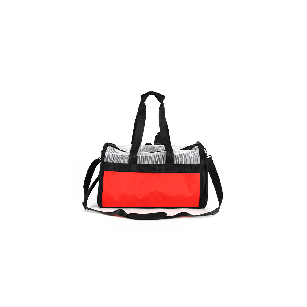 Bolsa de Transporte Lateral Up4You Snoopy com Alça Vermelha para Cães e Gatos