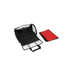 Bolsa de Transporte Lateral Up4You Snoopy com Alça Vermelha para Cães e Gatos