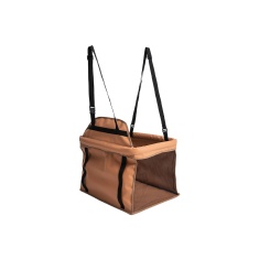 Cadeira para Carro Kiddo Comfort Caramelo para Cães e Gatos