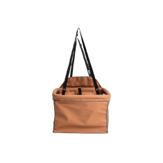 Cadeira para Carro Kiddo Comfort Caramelo para Cães e Gatos